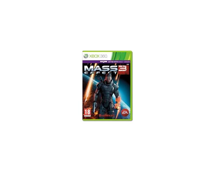 Mass Effect 3 (Kinect Compatible), Juego para Consola Microsoft XBOX 360