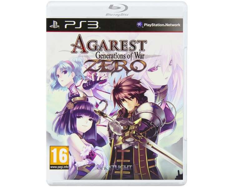 Agarest: Generations of War Zero, Standard Edition, Juego para Consola Sony PlayStation 3 PS3