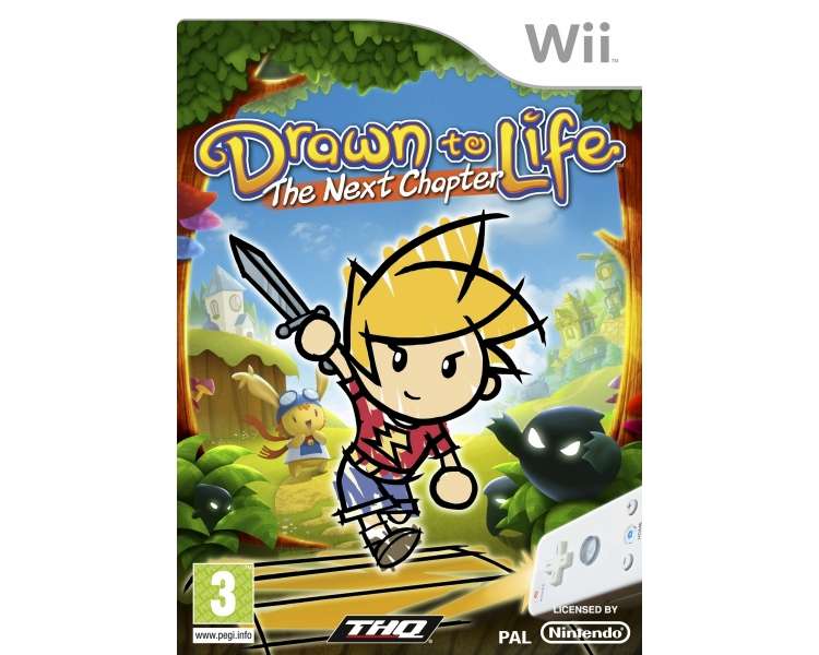 Drawn to Life: The Next Chapter, Juego para Nintendo Wii