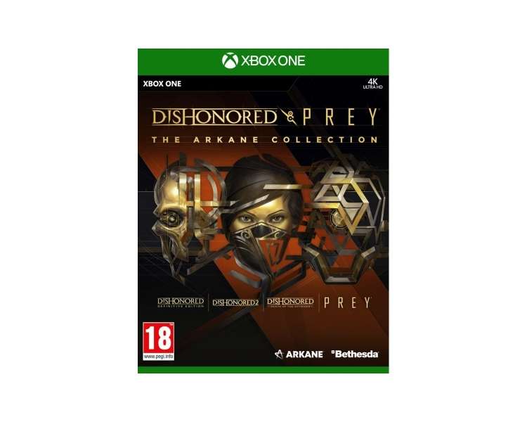 Dishonored and Prey: The Arkane Collection, Juego para Consola Microsoft XBOX One