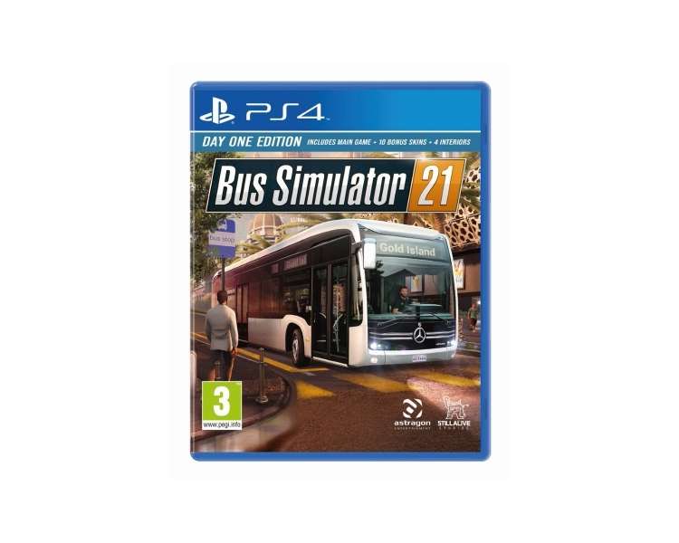 Bus Simulator 21 D1 Edition, Juego para Consola Sony PlayStation 4 , PS4