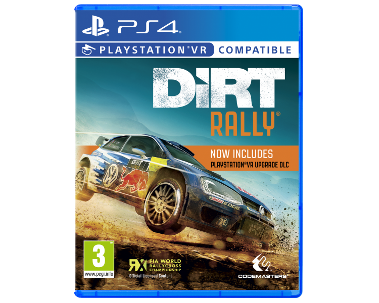 DiRT Rally (VR), Juego para Consola Sony PlayStation 4 , PS4