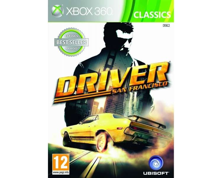 Driver San Francisco (Classics) , Juego para Consola Microsoft XBOX 360