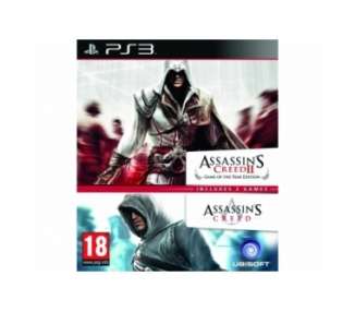 Assassins Creed 1 & 2 Compilation, Juego para Consola Sony PlayStation 3 PS3