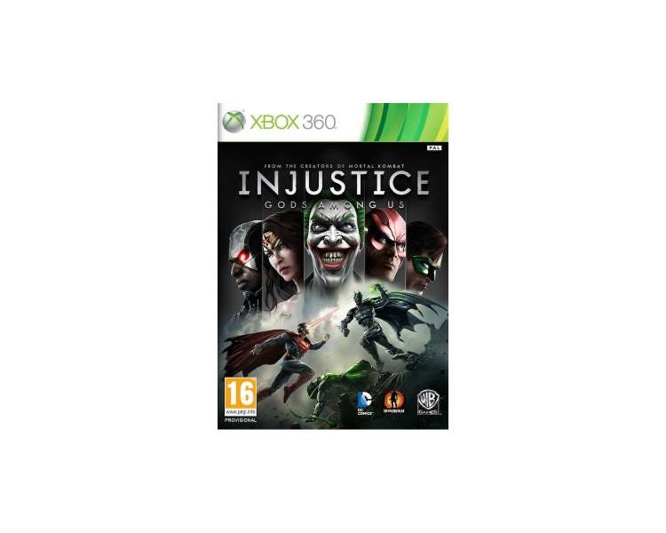 Injustice: Gods Among Us, Juego para Consola Microsoft XBOX 360