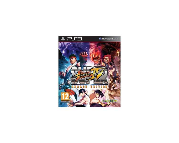 Super Street Fighter IV: Arcade Edition, Juego para Consola Sony PlayStation 3 PS3