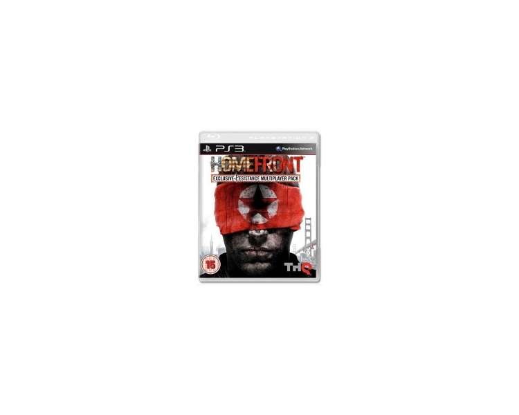 Homefront Resist Edition, Juego para Consola Sony PlayStation 3 PS3