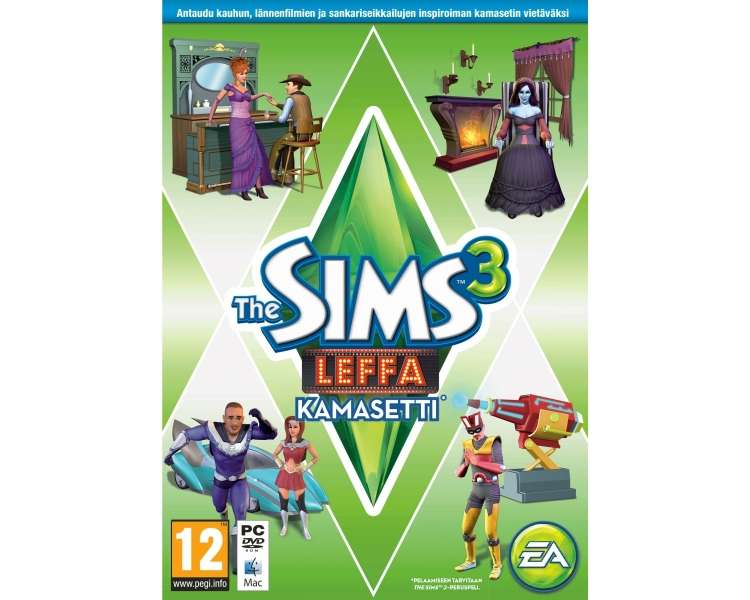 Sims 3: Leffa Kamasetti (FI) Movie Stuff