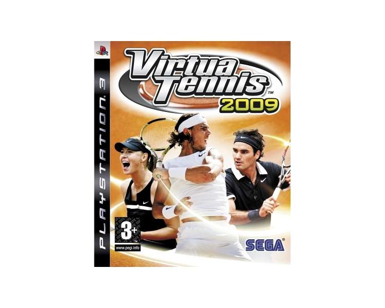 Virtua Tennis 2009, Juego para Consola Sony PlayStation 3 PS3