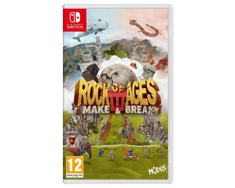 Rock of Ages 3: Make & Break, Juego para Consola Nintendo Switch