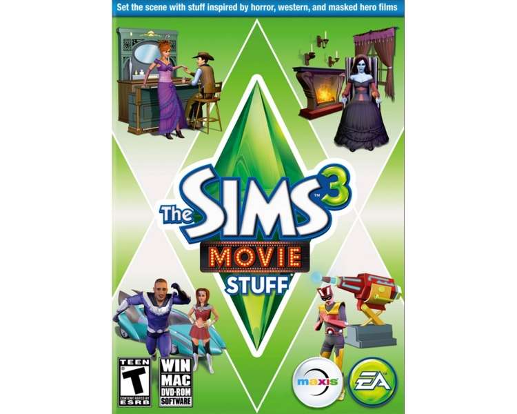 The Sims 3: Film Xtrapakke (DK) Movie Stuff, Juego para PC