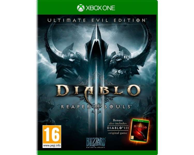 Diablo III (3): Reaper of Souls, Ultimate Evil Edition, Juego para Consola Microsoft XBOX One