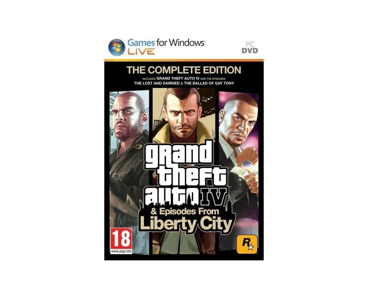 Grand Theft Auto IV (GTA 4) Complete Edition