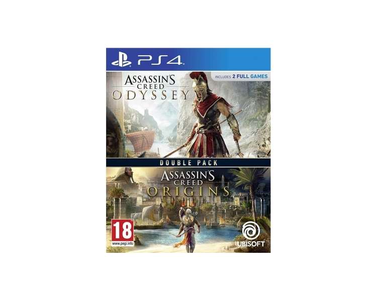 Assassin's Creed Origins & Odyssey, Juego para Consola Sony PlayStation 4 , PS4