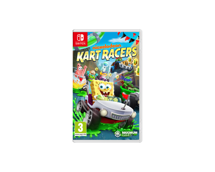 Nickelodeon Kart Racers (DIGITAL), Juego para Consola Nintendo Switch [ PAL ESPAÑA ]