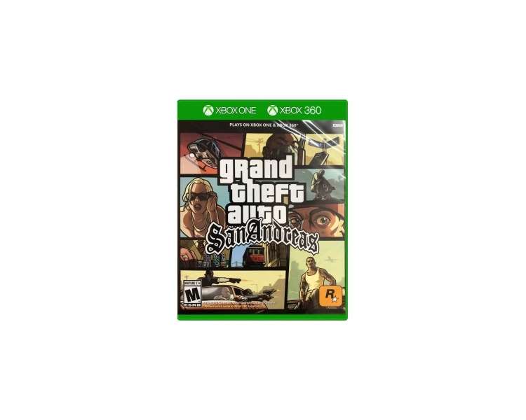 Grand Theft Auto San Andreas (GTA) (Import) (X360/XONE), Juego para Consola Microsoft XBOX One