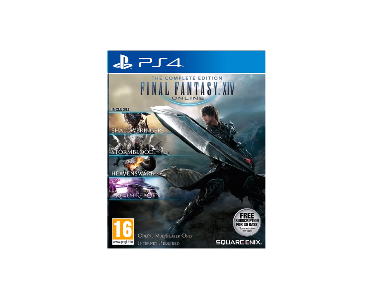 Final Fantasy XIV Online, The Complete Edition, Juego para Consola Sony PlayStation 4 , PS4