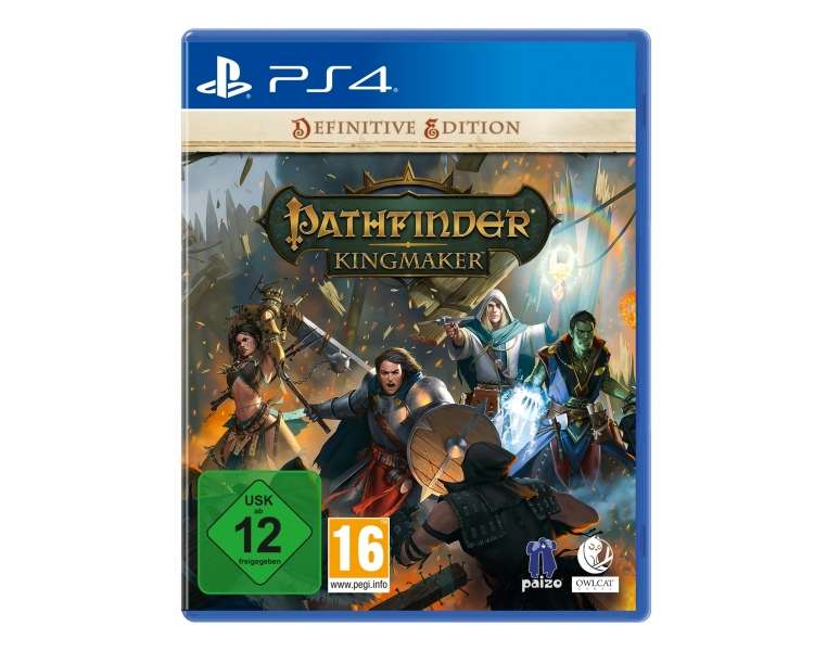 Pathfinder: Kingmaker Definitive Edition, Juego para Consola Sony PlayStation 4 , PS4