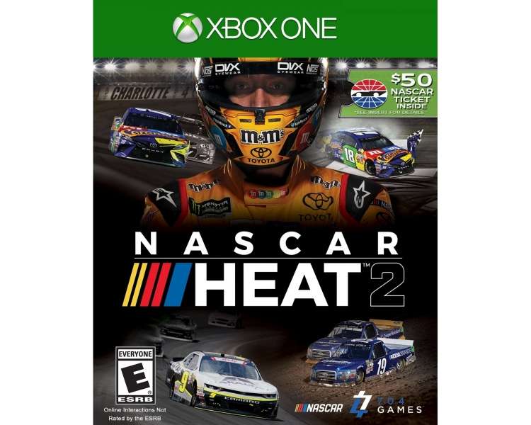 NASCAR Heat 2, Juego para Consola Microsoft XBOX One