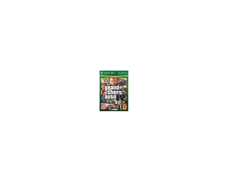 Grand Theft Auto IV (GTA 4) (Classics), Juego para Consola Microsoft XBOX 360
