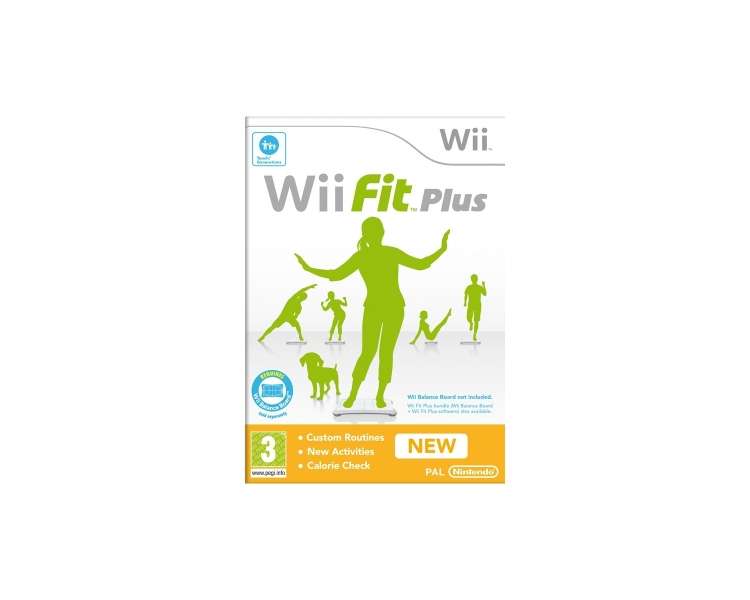 Wii Fit Plus (Solus), Juego para Nintendo Wii