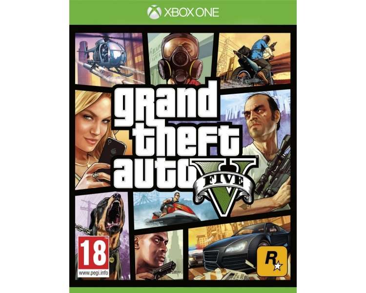 Grand Theft Auto V (GTA 5), Juego para Consola Microsoft XBOX One