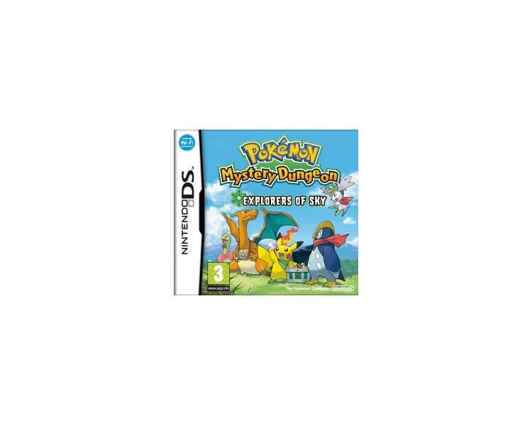 Pokemon Mystery Dungeon: Explorers of Sky (DK/SE), Juego para Nintendo DS