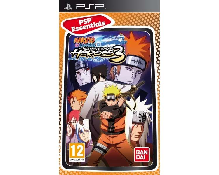 Naruto Shippuden: Ultimate Ninja Heroes 3 Essentials Juego para Consola Sony PlayStation Portable