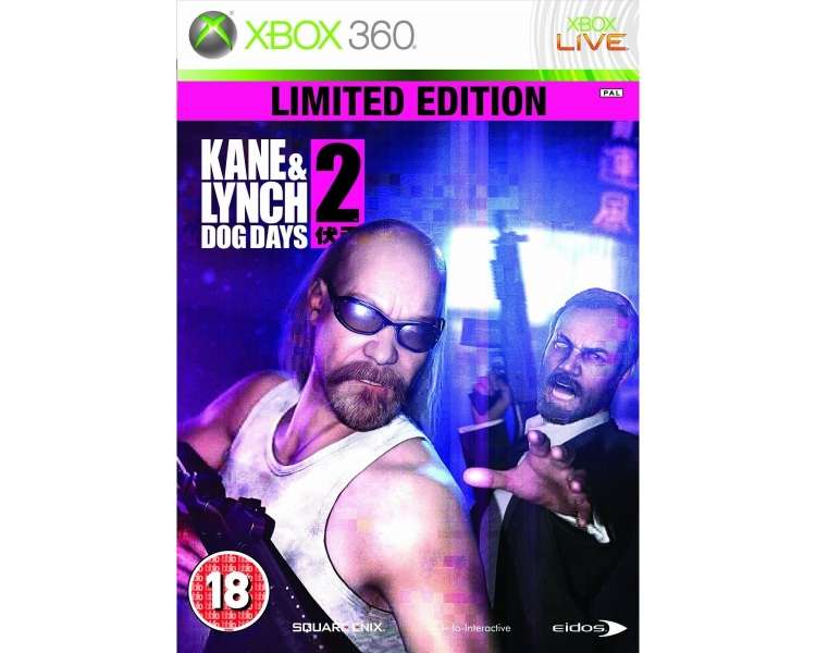 Kane & Lynch 2 Dog Days Limited Edition, Juego para Consola Microsoft XBOX 360