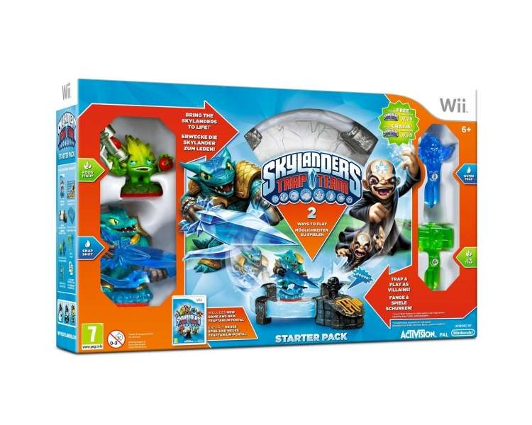 Skylanders: Trap Team, Starter Pack, Juego para Nintendo Wii