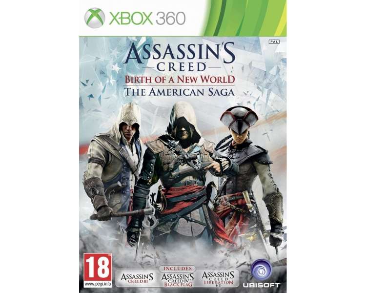 Assassin's Creed: The American Saga, Juego para Consola Microsoft XBOX 360