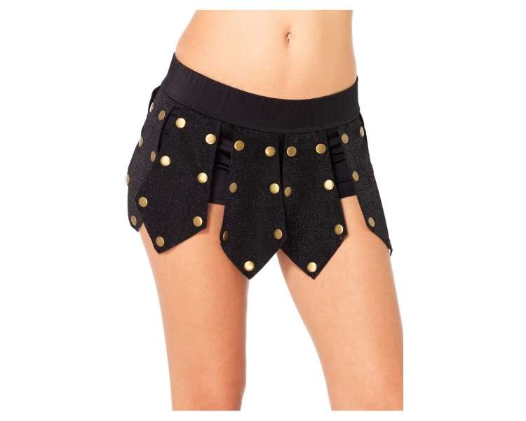 Leg Avenue - Warrior Studded Boyshorts - Medium (269702077)