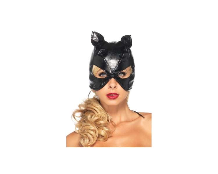 Leg Avenue - Faux Leather Cat Mask (2625)