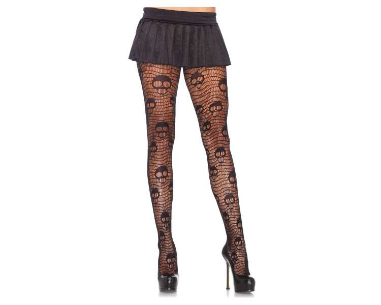 Leg Avenue - Screaming skull net pantyhose (9981)