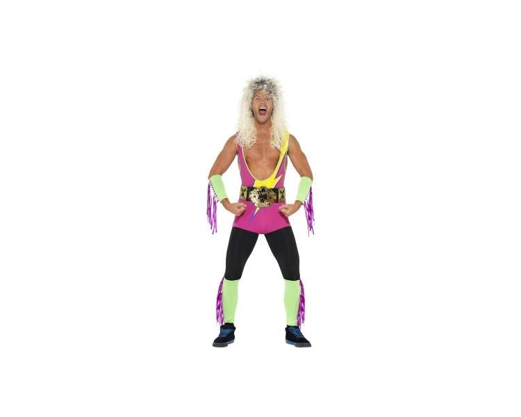 Smiffys - Retro Wrestler Costume - X-large (27561XL)