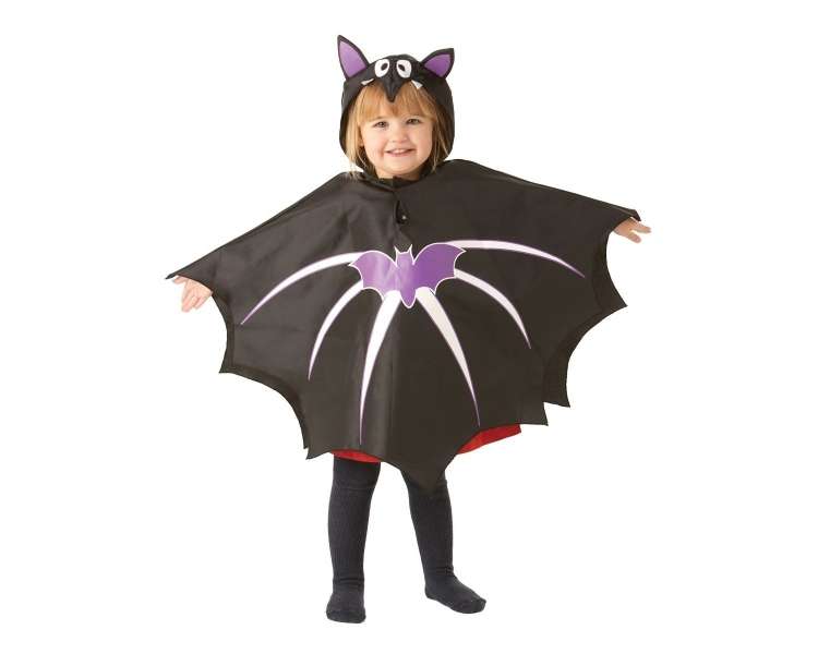 Rubies - Halloween Bat Cape  - 3-5 years (883931)