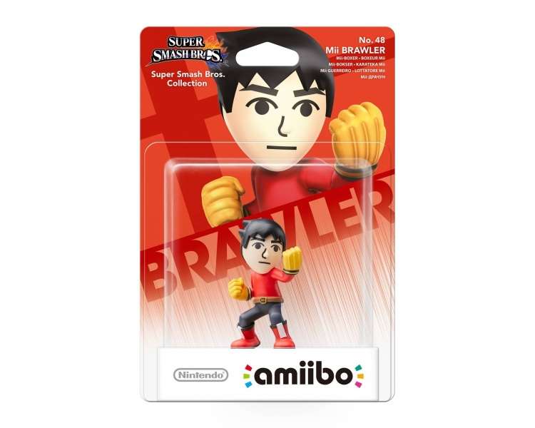 Nintendo Amiibo Figurine Mii Brawler