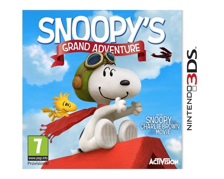 The Peanut Movie: Snoopy's Grand Adventure, Juego para Nintendo 3DS