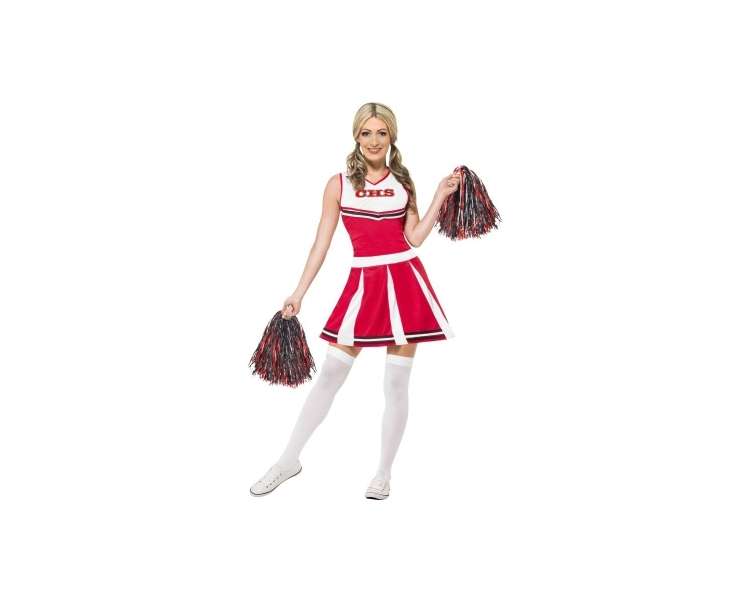 Smiffys - Cheerleader Costume - X-small (40065XS)