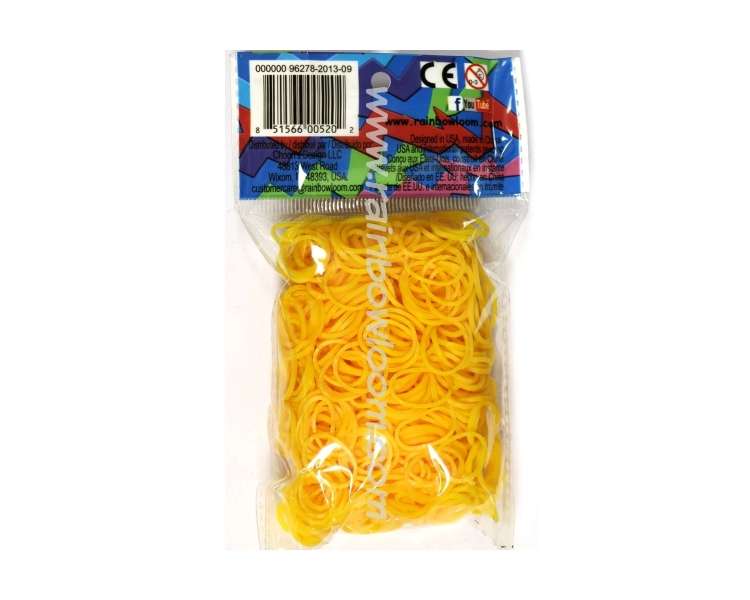 Rainbow Loom - Mango - Bands, 600 pc