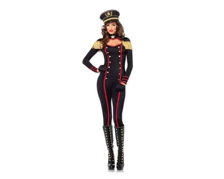 Leg Avenue - Military Keyhole Catsuit - Medium (8534002001)