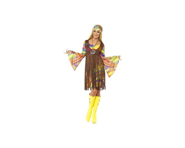 Smiffys - Groovy Lady Dress - Large (35531L)