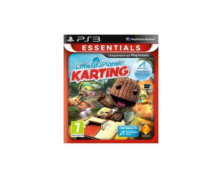 LittleBigPlanet Karting (Essentials), Juego para Consola Sony PlayStation 3 PS3
