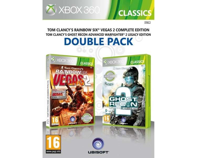 Rainbow Six Vegas 2 & Ghost Recon Advanced Warfighter 2 - Double Pack