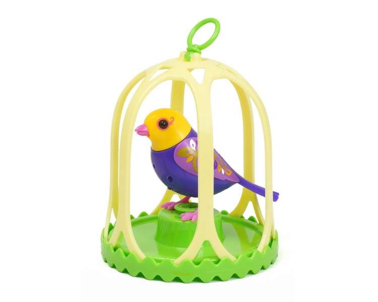 DigiBird with Birdcage and Whistle Ring - Livia