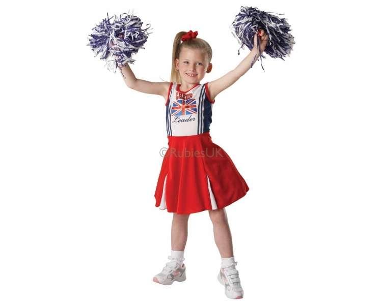 Rubies - Patriotric Cheerleader - Large (128 cm) (881835)