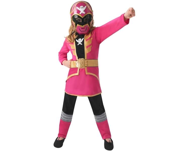 Rubies - Power Rangers - Pink Super Megaforce - Large - 7-8 Years (610115)