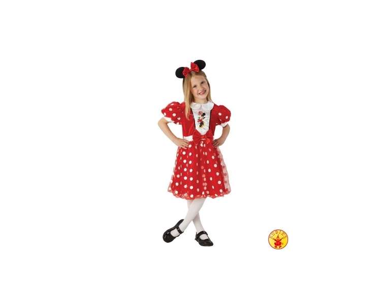 Rubies - Red Glitz Minnie Mouse Dress - Large - 7-8 Years (886823)