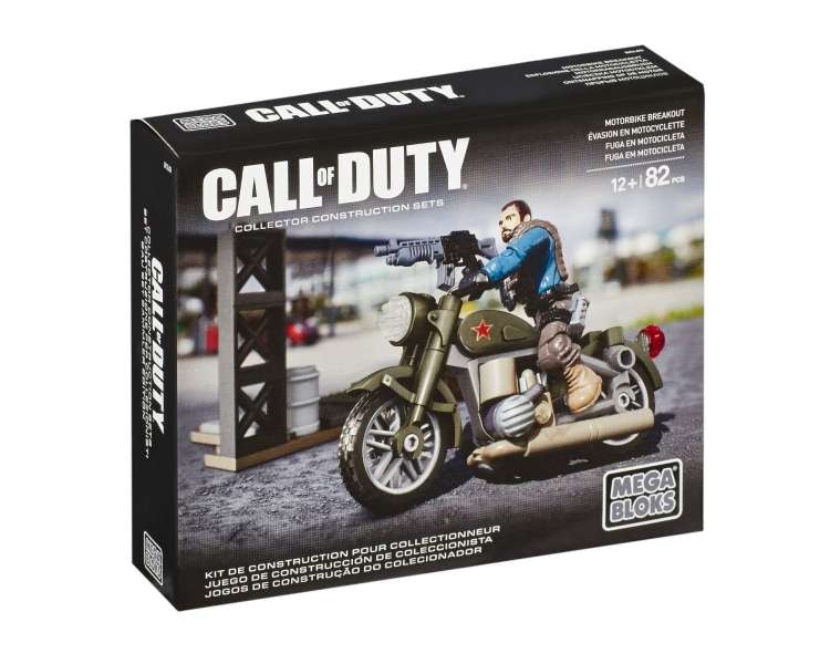 Mega Bloks - Call Of Duty - Motorbike Breakout, 82 pc