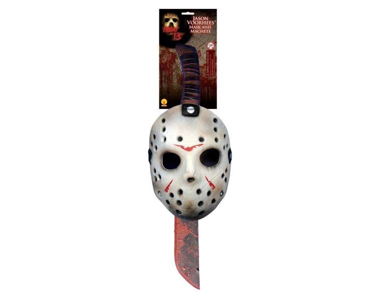 Rubies Adult - Jason mask and machete (8785)